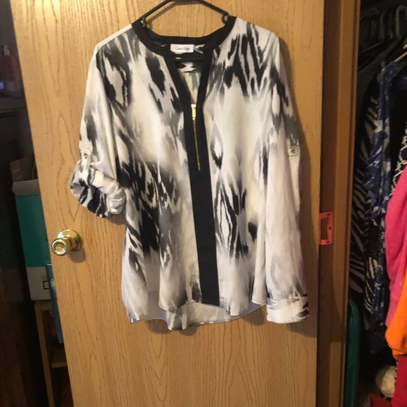 Calvin Klein blouse - Picture 1 of 6